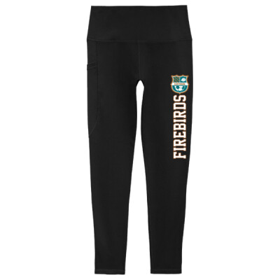 High Rise Leggings with pocket - D110 Thumbnail