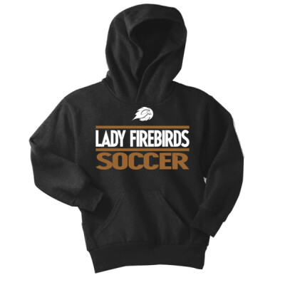 Youth Fleece Hoodie - Lady Firebirds Thumbnail