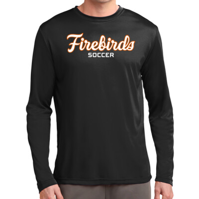 Firebirds Flourish Long Sleeve Drifit Tee Thumbnail