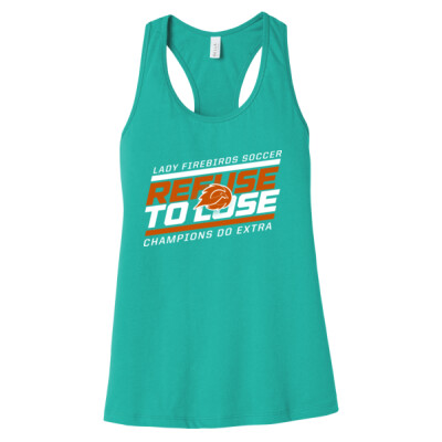 Refuse to Lose Jersey Racerback Tank Thumbnail