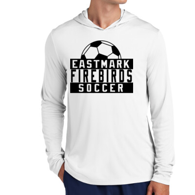 Eastmark Firebirds Soccer Hooded Long Sleeve Drifit Tee - Black Thumbnail