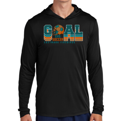 Goal EHS Soccer Hooded Long Sleeve Drifit Tee Thumbnail