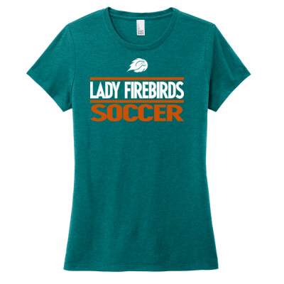 Ladies EHS Lady Firebirds Soccer Triblend Tee Thumbnail