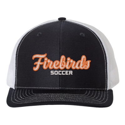 Firebirds Cursive Embroidered Trucker Cap Thumbnail